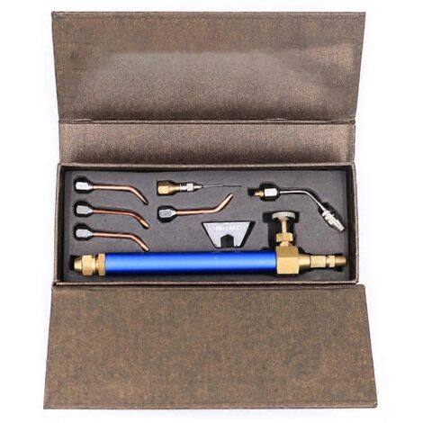 Chalumeau de soudage à l'oxygène pour la fabrication et le soudage de bijoux (kit d'outils pour la réparation et le traitement des métaux) (1/5)