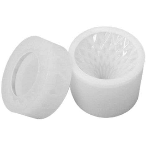 Boîte de rangement en résine époxy, moule à gouttes d'eau pour maquillage, porte-bijoux, moule en silicone pour loisirs créatifs, décoration intérieure, outils de moulage (1/5)