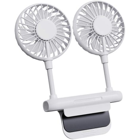 Climatiseur portable, mini ventilateurs de refroidissement rechargeables par USB pour le bureau et la maison (femme) (1/5)