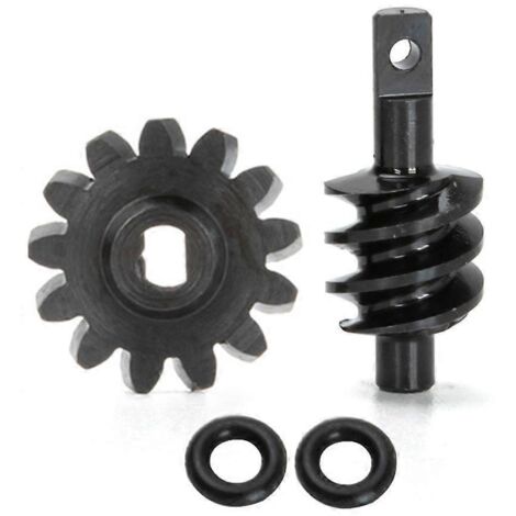 Pour différentiel à surmultiplication en acier Axial SCX24, kit de vis sans fin 13T (1/5)