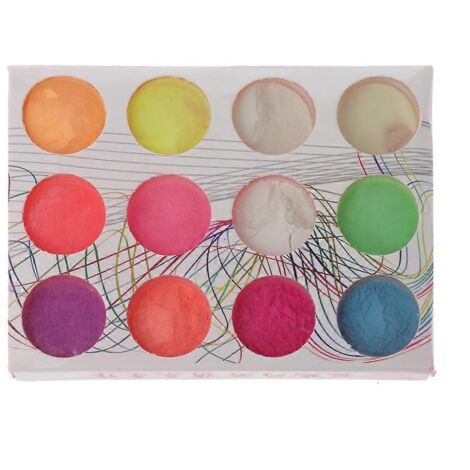 Poudre de pigment lumineux pour lampe UV, non toxique et sans danger pour la peau, convient aux peintures époxy. (1/5)