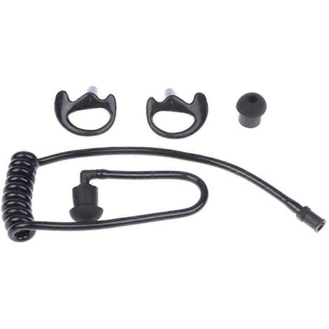 Écouteur à tube acoustique flexible à ressort pour talkie-walkie (1/5)