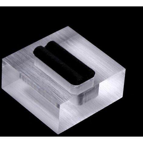 Présentoir à bijoux transparent en acrylique, organisateur et support pour ranger vos bijoux. (1/5)