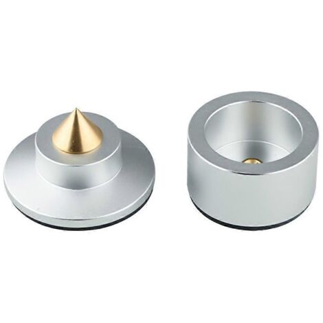 Pieds de protection antichoc en alliage d'aluminium massif pour amplificateur/lecteur CD (1/5)