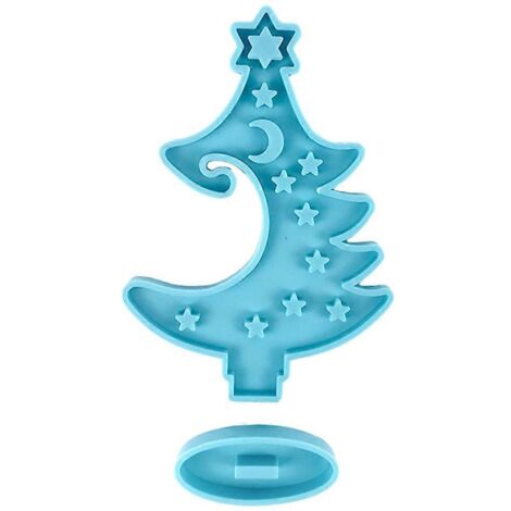 Moule en silicone époxy pour sapin de Noël à assembler soi-même (1/5)