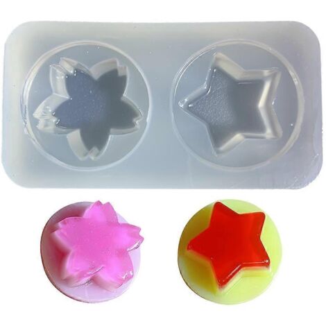 Moule à pudding en résine, pendentif, moule en silicone pour décorations de bureau et loisirs créatifs. (1/5)