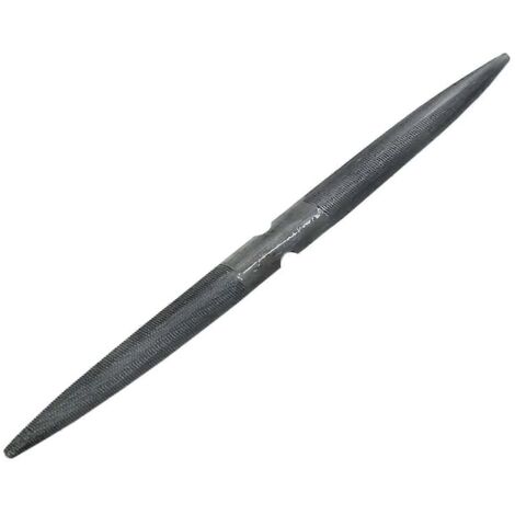 Lime à cire demi-ronde double embout de 20 cm, outil de bijouterie pour la sculpture et le limage, loisirs créatifs. (1/5)