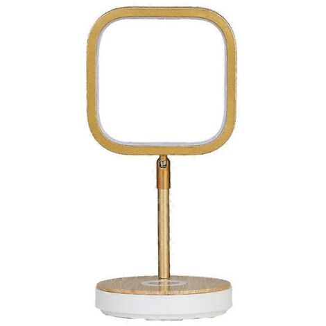 Lampe de bureau LED avec chargeur sans fil, commande sensible et veilleuse de bureau respectueuse des yeux (1/5)