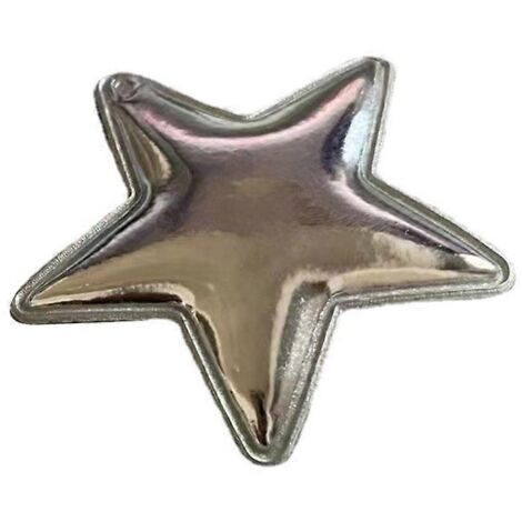 Pince à cheveux pentagramme, barrette, accessoire de coiffure pour fille, en PU (1/5)
