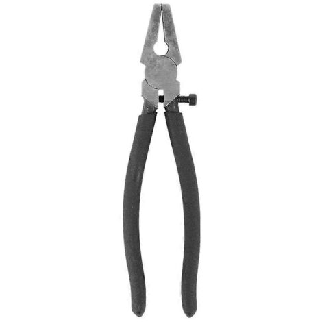 Pince à poignée noire à grosse tête, outils de réparation pour la fabrication de bijoux, pince à tréfiler (1/5)