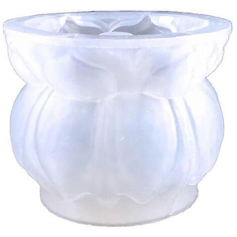 Moules en résine de silicone pour la fabrication de pots à plantes succulentes, de pots de fleurs et de bougeoirs. (1/5)