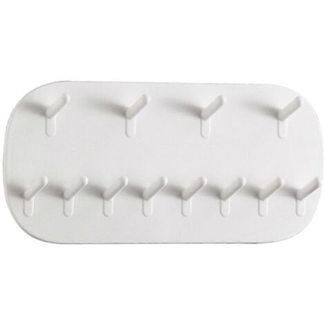 Organisateur de colliers mural, support en plastique pour boucles d'oreilles (1/5)