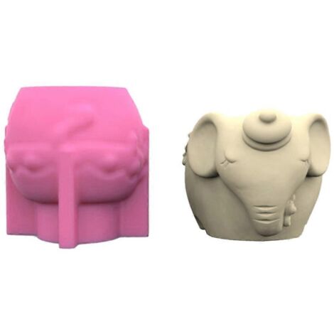 Moule en silicone géométrique à faire soi-même pour pot de fleurs, boîte de rangement pour plantes succulentes et décoration (1/5)