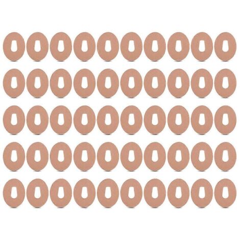 30/50 patchs adhésifs pour capteurs sportifs G6 - 50 pièces - Couleur chair (1/5)