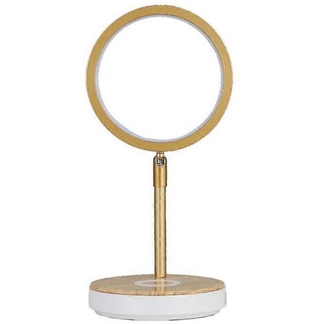 Lampe de bureau LED avec chargeur sans fil, commande sensible et veilleuse de bureau respectueuse des yeux (1/5)