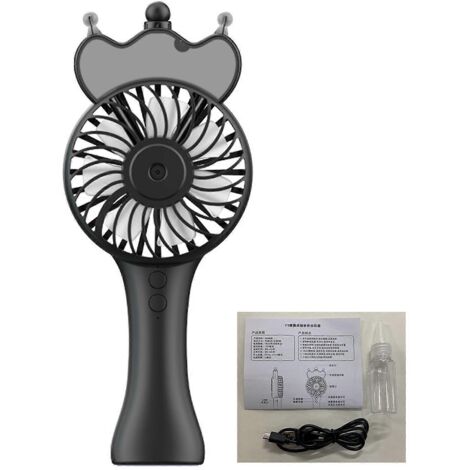 Ventilateur brumisateur portable USB, climatiseur électrique d'extérieur (1/5)