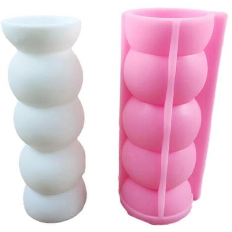Moules en silicone époxy pour pots et boîtes, moules de coulée pour vases et décorations de fleurs séchées. (1/5)