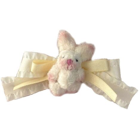 Pince à cheveux nœud papillon lapin - Barrettes mignonnes - Accessoires de coiffure tendance (1/5)
