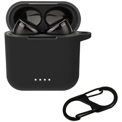Housse de protection lavable en silicone anti-poussière, antichoc et antidérapante pour casque TOZO T6 (1/5)