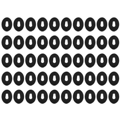 30/50 patchs adhésifs pour capteurs sportifs, autocollants de protection pour G6 - 50 pièces - Noir (1/5)