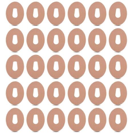 30/50 patchs adhésifs pour capteurs sportifs G6 - Couleur chair (1/5)