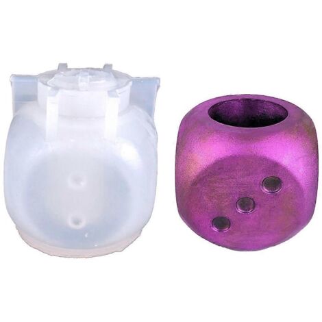 Moules en silicone pour pots de cactus et plantes succulentes à faire soi-même, décoration pour la maison, le jardin ou le bureau. (1/5)