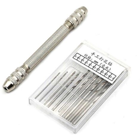 Outils de bricolage pour perceuse à main, étau à broches, jeu de forets hélicoïdaux, outils pour la fabrication de bijoux (1/5)