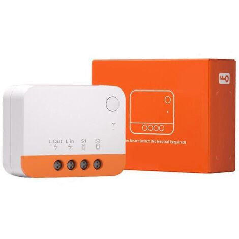 Interrupteur Zigbee DIY ZBMINI-L2 à 2 voies, sans fil neutre, pour la maison - 1 (1/5)