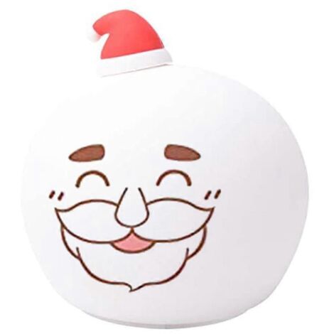 Veilleuse de Noël Père Noël, lampe LED à détecteur de mouvement pour chambre ou escalier, décoration de Noël - Télécommande - Joyeux Père Noël (1/5)