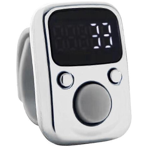 Mini compteur à doigts avec affichage numérique LED et compteur lumineux. (1/5)