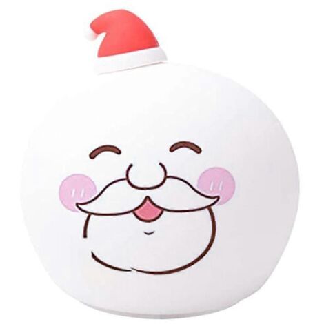 Veilleuse de Noël Père Noël, lampe LED à capteur pour chambre, escalier, décoration de Noël - Bluetooth - Père Noël porte-bonheur (1/5)