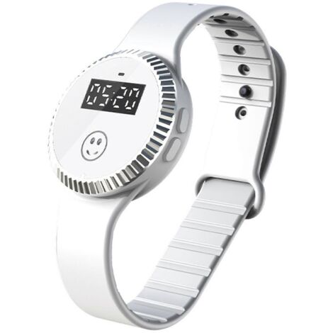 Bracelet-montre à ultrasons anti-moustiques (1/5)