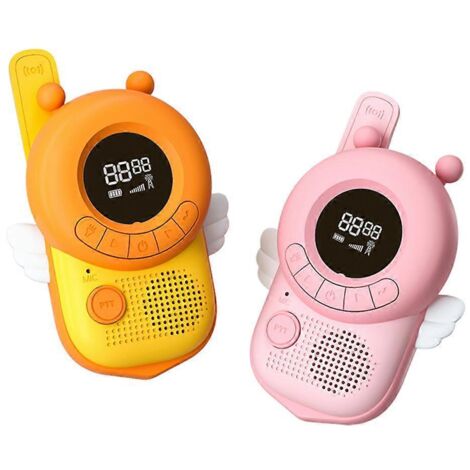 Jouets pour enfants de 3 à 12 ans (garçons et filles) : lot de 2 talkies-walkies d'une portée de 3 km, cadeau radio idéal. (1/5)