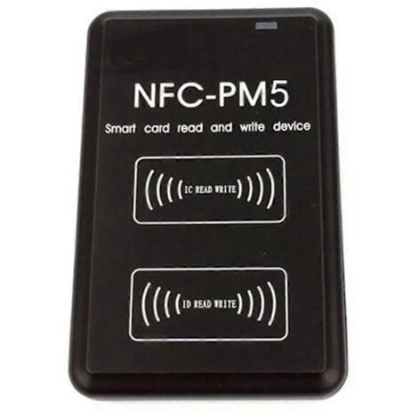 Lecteur de cartes à puce NFC, graveur, copieur, duplicateur portable, programmateur - machine unique (1/5)