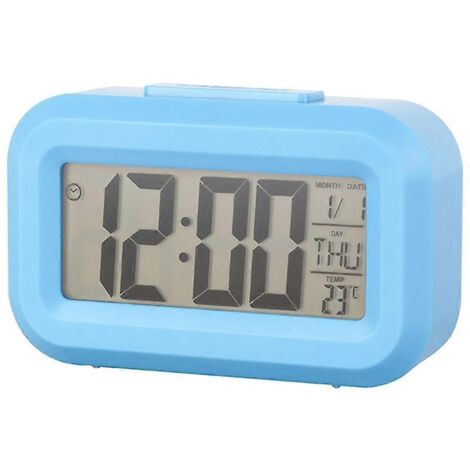 Horloges de table, réveil numérique, rétroéclairage, fonction snooze, silencieux, horloge de bureau, horloges LED (1/5)