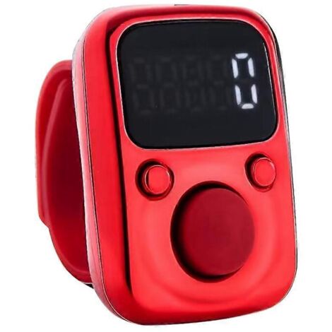 Mini compteur à doigts avec affichage numérique LED et compteur lumineux. (1/5)