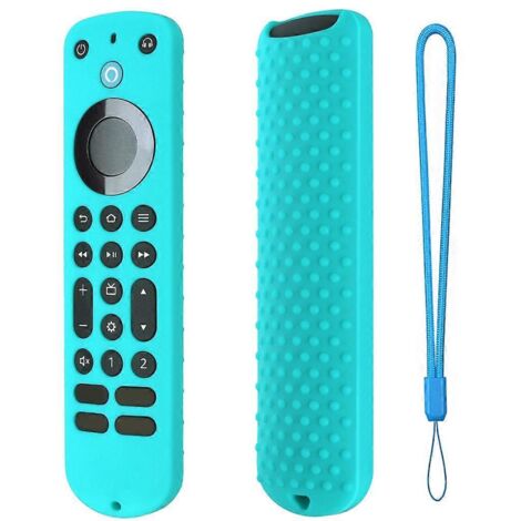 Coque pour télécommande vocale Alexa, antidérapante, souple, antichoc et résistante aux chocs. (1/5)