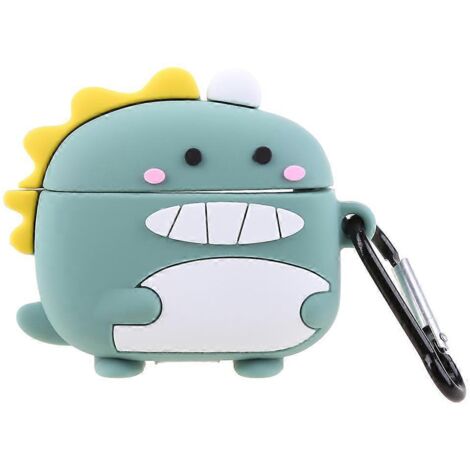 Étui de protection anti-poussière en silicone avec un adorable dinosaure pour Huawei Freebuds-A- (1/5)
