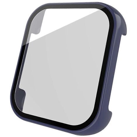 Coque de protection d'écran anti-rayures pour Apple Watch Series 2 42/46 mm - Boîtier monobloc - 42 mm - Bleu (1/5)