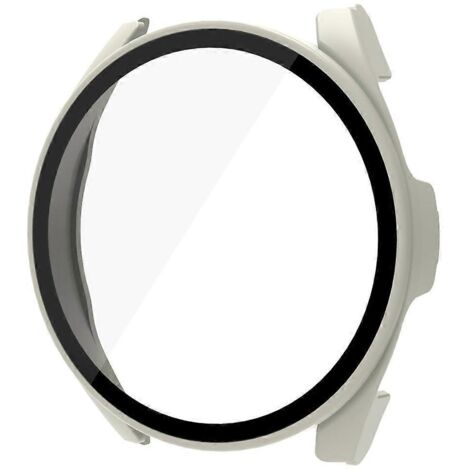 Coque de protection d'écran en verre trempé pour Apple Watch S2 (42 mm) - Blanc (1/5)