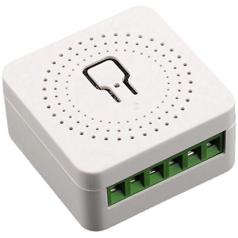 Double commande cachée pour module disjoncteur d'éclairage intelligent Tuya à commande vocale 16/-16A- (1/5)