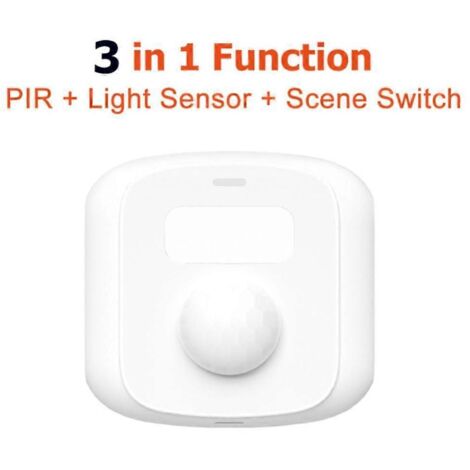 Détecteur infrarouge sans fil anti-animaux domestiques, détecteur de mouvement PIR, capteur de sécurité domestique - Version Zigbee (1/5)