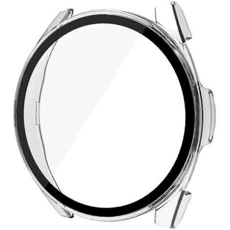 Coque de protection d'écran en verre trempé pour Apple Watch S2, 42 mm, transparente (1/5)