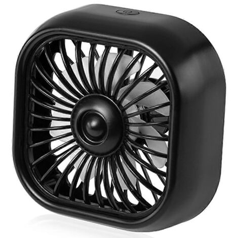 Ventilateur portable pour voiture, ventilateur USB, ventilateur de refroidissement, ventilateurs de circulation d'air pour voiture et camion (1/5)