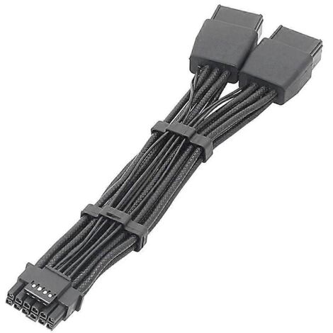 GPU RTX4090 RTX4080 Series 18AWG 3x8P 4x8P PCI-E vers 16 broches (12+4) PCIE5.0 12VHPWR-A 2x8 broches- (1/5)