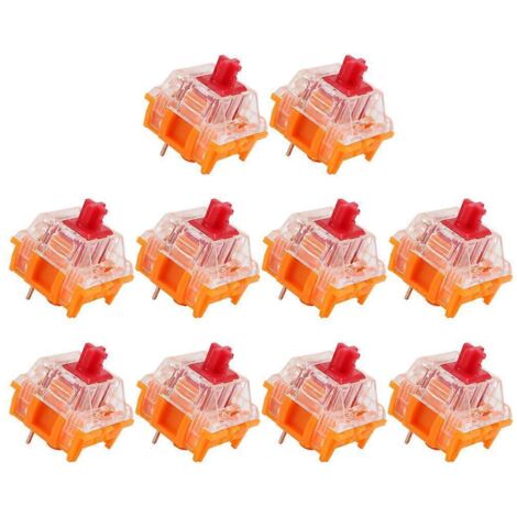 10 interrupteurs TTC 3 broches pour clavier mécanique, interrupteur linéaire, 100 millions de clics - 6 (1/5)
