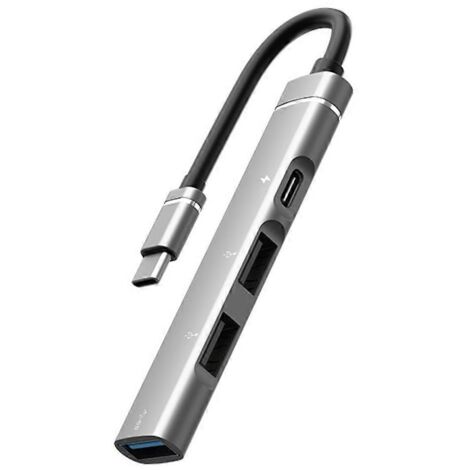 Adaptateur hub USB-C vers USB 2.0/USB 3.0 OTG pour téléphones, tablettes et ordinateurs portables (1/5)