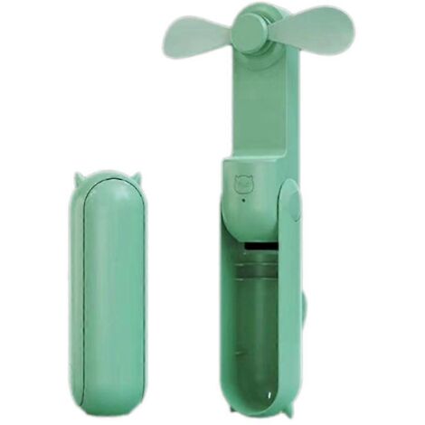 Mini ventilateur rechargeable avec batterie externe et ventilateur de bureau USB (1/5)