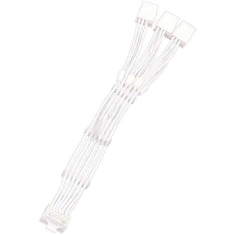 Câble 3x 8 broches femelle vers 12VHPWR PCIE 5.0 16 broches ATX3.0 pour cartes graphiques RTX40 - 3X8PIN PLB (1/5)