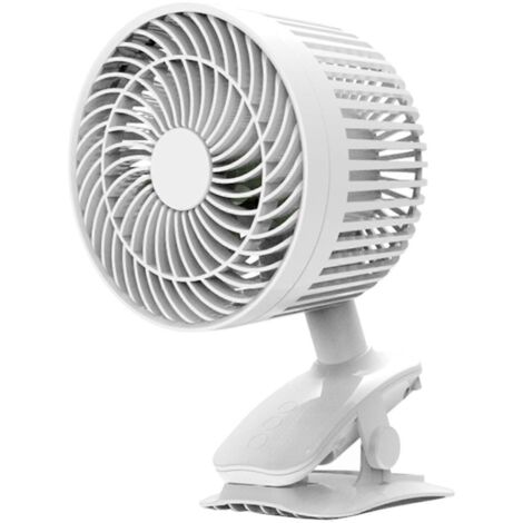 Mini ventilateur USB à pince, ultra-silencieux et portable de haute qualité. (1/5)